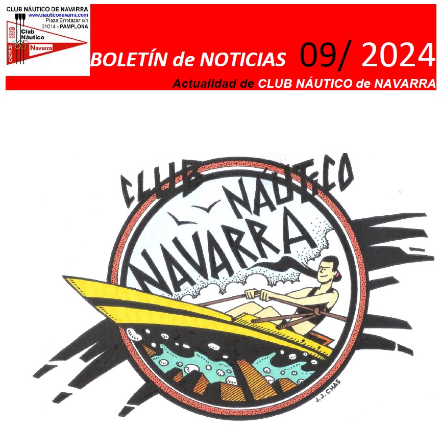 Bolet&iacute;n Noticias Club N&aacute;utico de Navarra 09/2024
